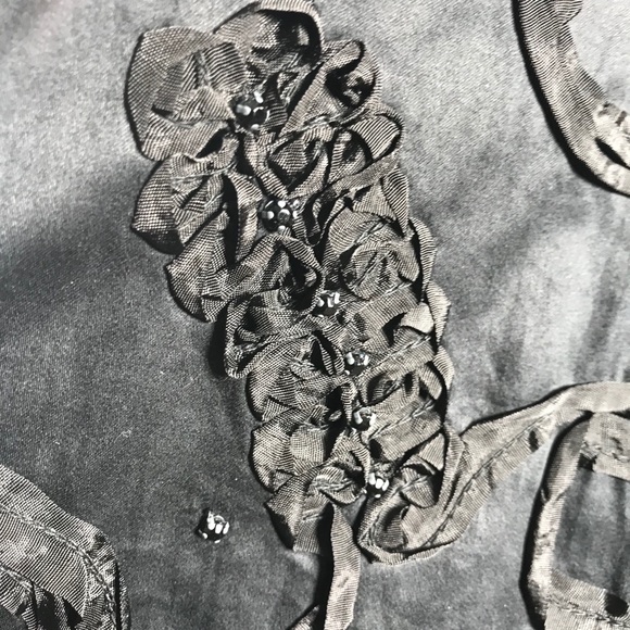 Laundry by Shelli Segal A-Line Skirt with Soutache - Picture 2 of 10